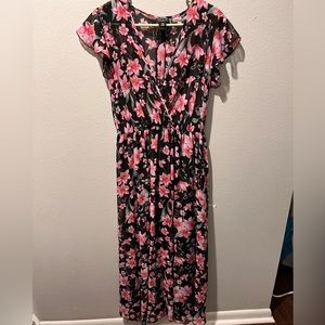 Maxi floral dress: 14 W